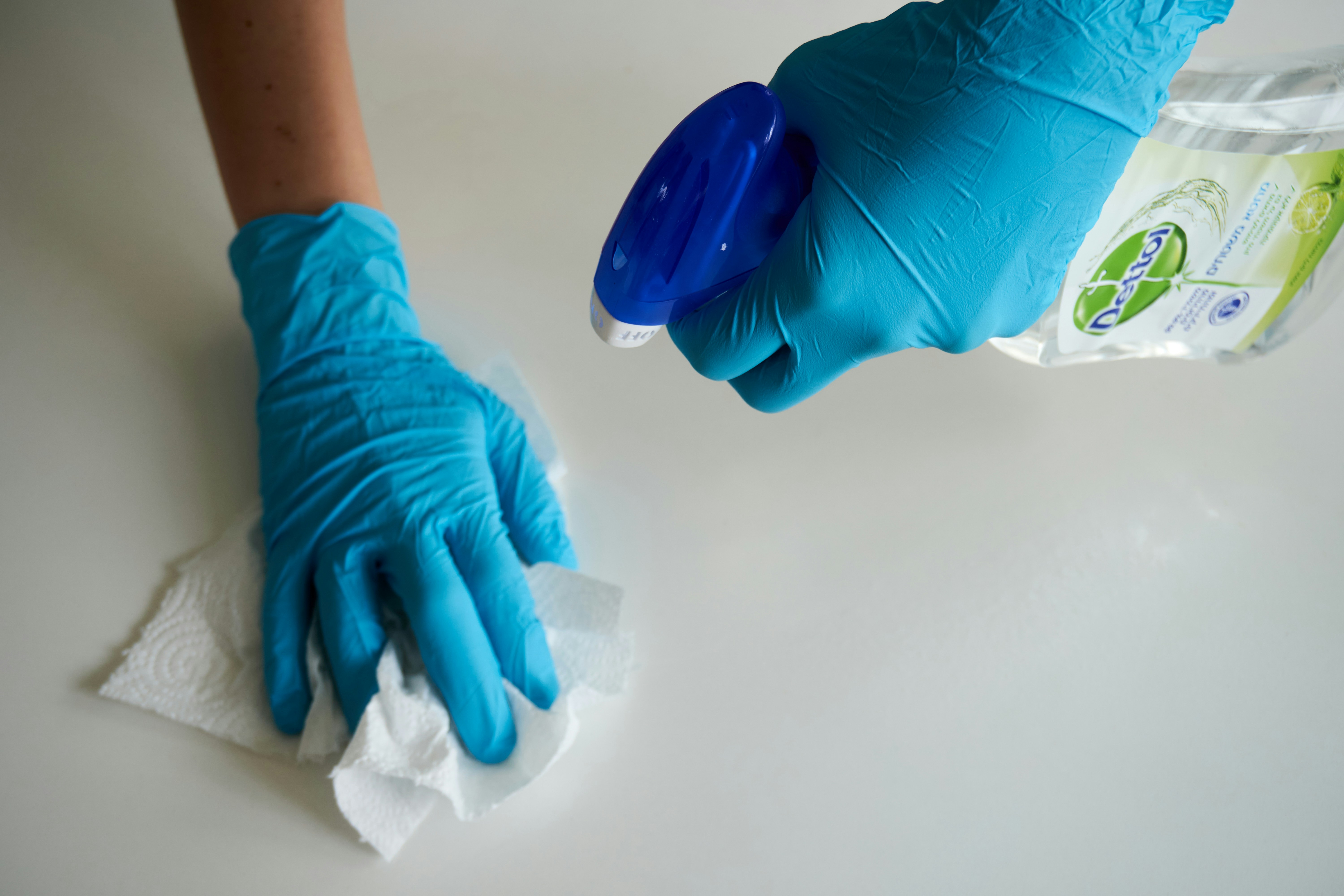 Spotless cleaning details